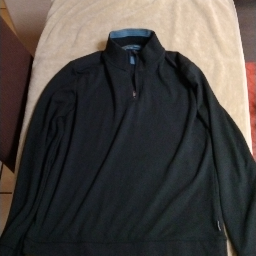 Ted Baker Morric Light Half Zip Jumper SIZE 4. Navy Blue - Picture 2 of 6